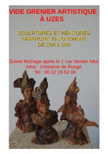 affiche vide grenier