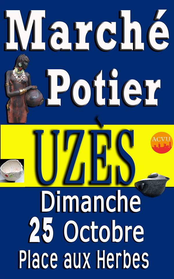 Marché potier d'uzès 2015