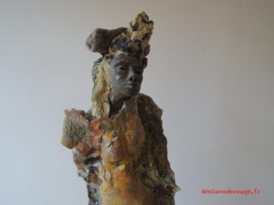 Sans sa gangue Ghislaine de Rougé sculptrice uzès