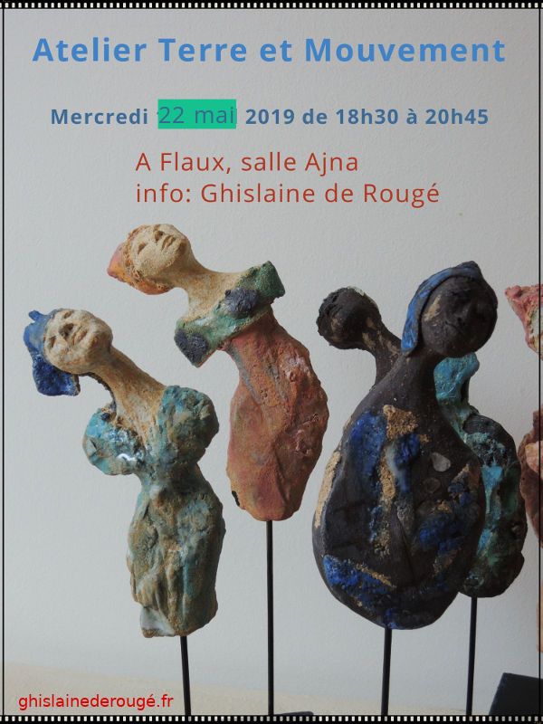 ATELIER 22 MAI 19 GHISLAINE DE ROUGÉ SCULPTRICE