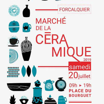 Forcalquier : marché de la Céramique