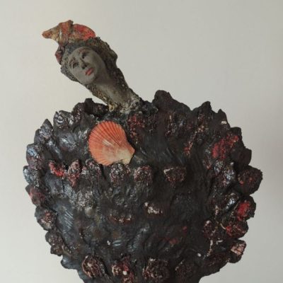 Femme-coquillage 60x32