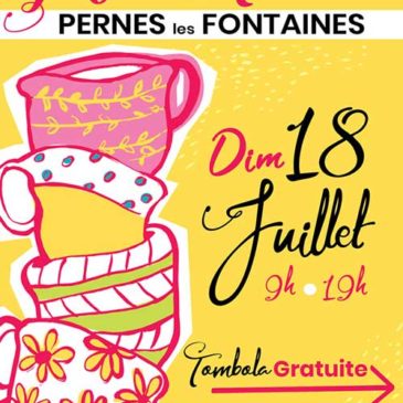 Marché des Potiers de Pernes-les-Fontaines