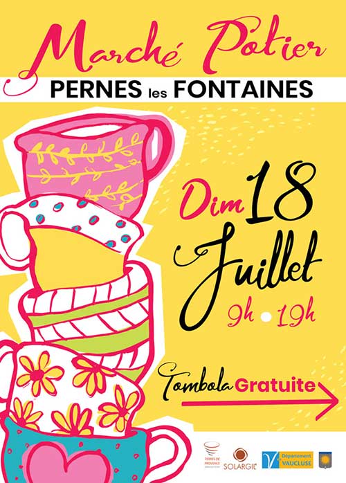 marche potier pernes les fontaines 18 juillet 2021