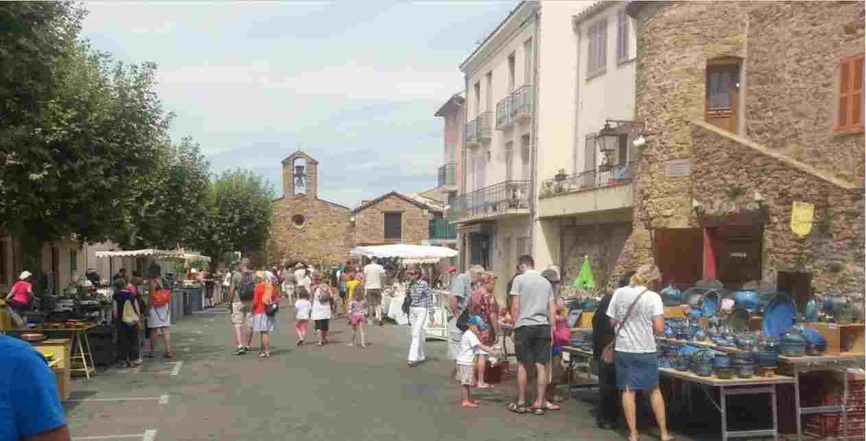 roquebrune sur agens marché potiers ghislaine de rougé sculptrice