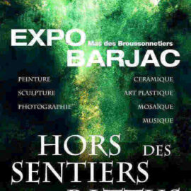 hors des sentiers battus expo barjac ghislaine de rougé sculptrice