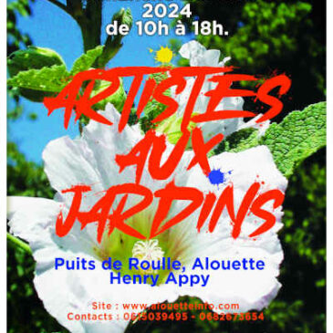 Artistes aux Jardins