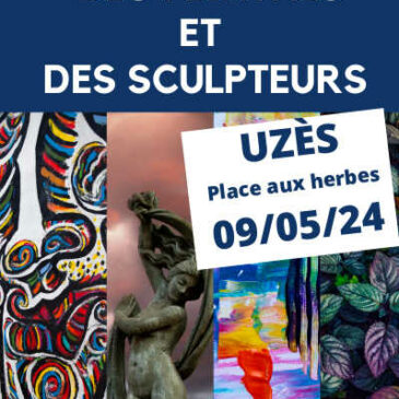 Uzès, journée des peintres et des sculpteurs