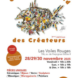 ghislaine de rougé sculptrice à canet en roussillon fin novembre