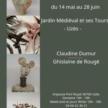 De Rougé et Dumur sont dans un jardin…